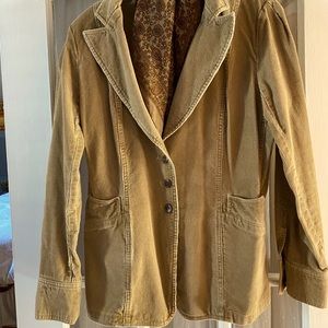 Corduroy blazer